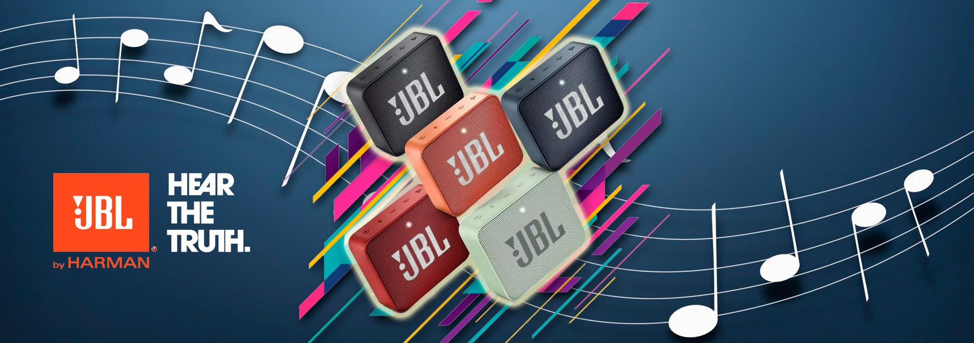 JBL უსადენო ბლუთუზ დინამიკები